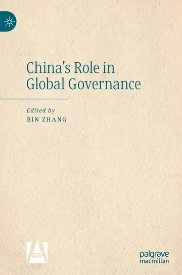 Cover of China's Role in Global Governance