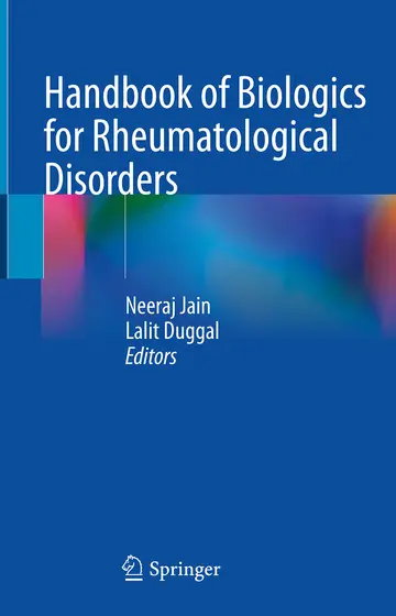 Cover of Handbook of Biologics for Rheumatological Disorders