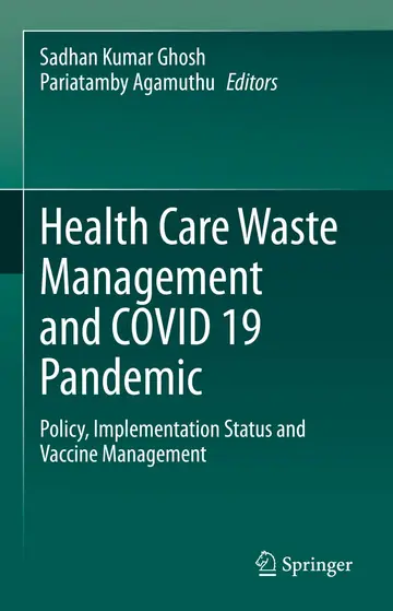 Cover of Health Care Waste Management and COVID 19 Pandemic