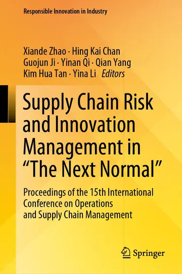 Cover of Supply Chain Risk and Innovation Management in the Next Normal