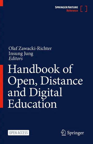 Cover of Handbook of Open, Distance and Digital Education