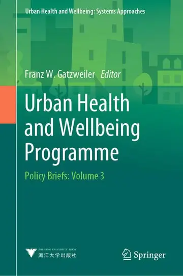 Cover of Urban Health and Wellbeing Programme
