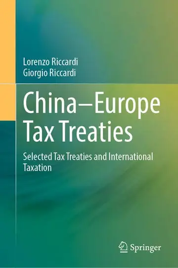 Cover of China–Europe Tax Treaties