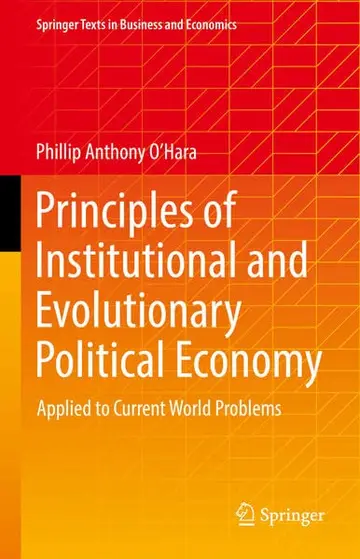 Cover of Principles of Institutional and Evolutionary Political Economy