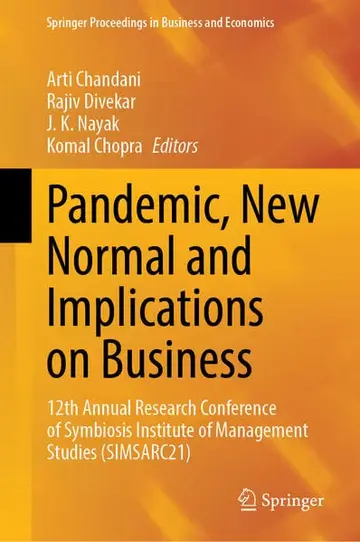 Cover of Pandemic, New Normal and Implications on Business