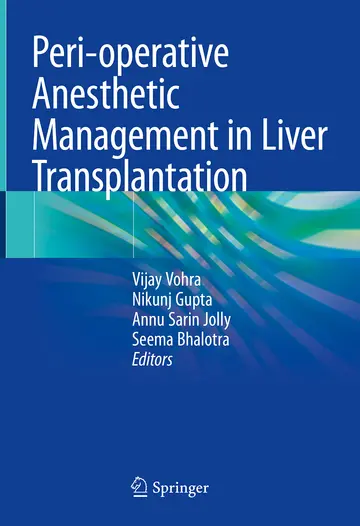 Cover of Peri-operative Anesthetic Management in Liver Transplantation