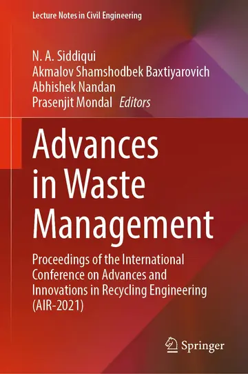 Cover of Advances in Waste Management