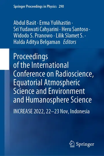 Cover of Proceedings of the International Conference on Radioscience, Equatorial Atmospheric Science and Environment and Humanosphere Science