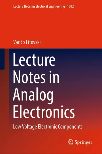 Cover of Lecture Notes in Analog Electronics