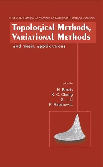 Cover of Topological Methods, Variational Methods, and Their Applications
