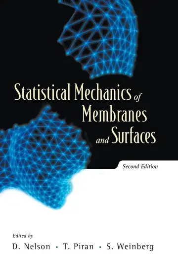 Cover of Statistical Mechanics of Membranes and Surfaces