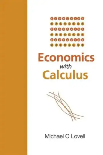 Cover of Economics with Calculus