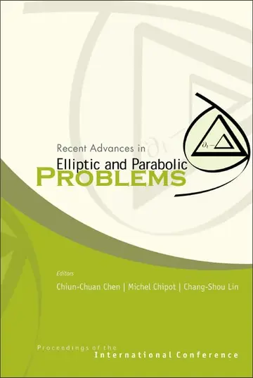 Cover of Recent Advances in Elliptic and Parabolic Problems, Proceedings of the International Conference