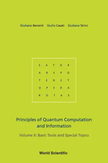 Cover of Principles of quantum computation and information