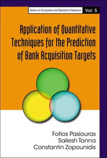 Cover of Application of Quantitative Techniques for the Prediction of Bank Acquisition Targets