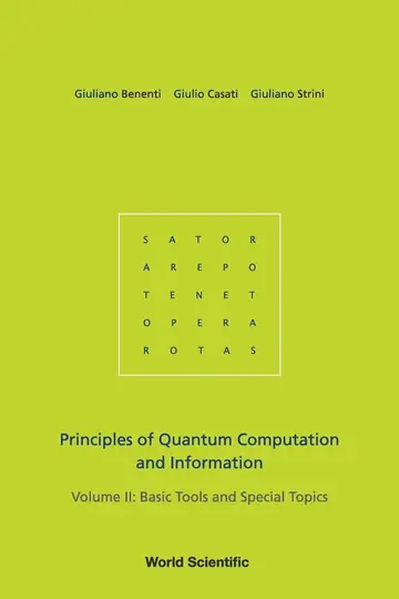 Cover of Principles of Quantum Computation and Information