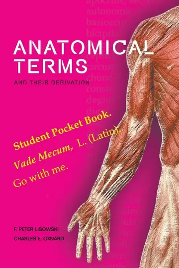 Cover of Anatomical Terms and Their Derivation