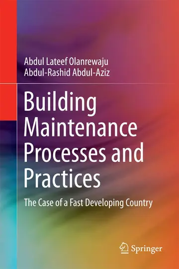 Cover of Building Maintenance Processes and Practices
