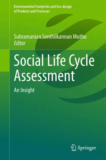 Cover of Social Life Cycle Assessment