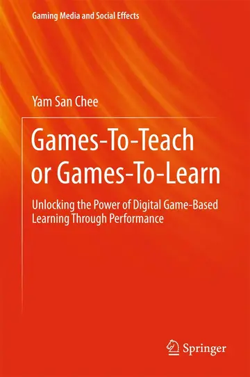Cover of Games-To-Teach or Games-To-Learn