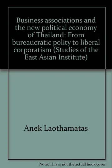 Cover of Business Associations and the New Political Econom