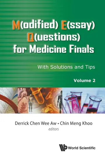 Cover of Modified Essay Questions for Medicine Finals