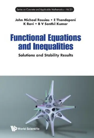 Cover of Functional Equations and Inequalities