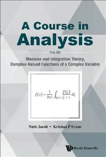 Cover of Course in Analysis, a - Vol. III