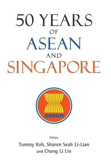 Cover of 50 Years of Asean and Singapore
