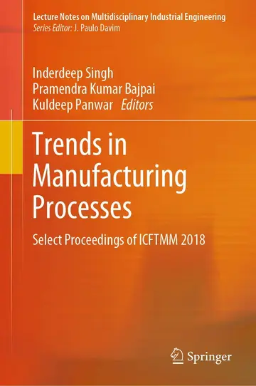Cover of Trends in Manufacturing Processes