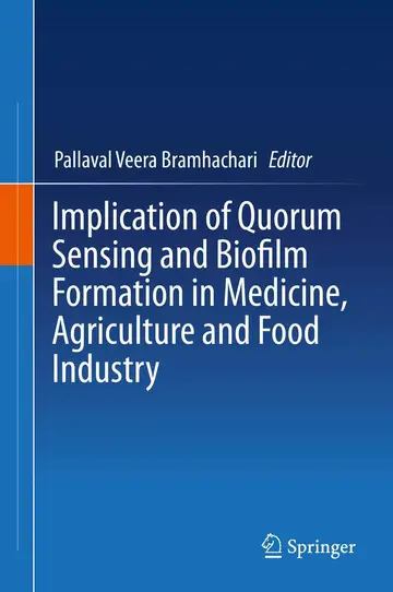 Cover of Implication of Quorum Sensing and Biofilm Formation in Medicine, Agriculture and Food Industry