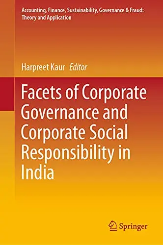 Cover of Facets of Corporate Governance and Corporate Social Responsibility in India