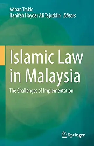 Cover of Islamic Law in Malaysia