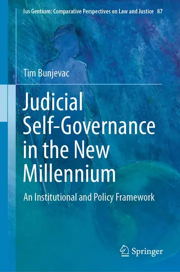Cover of Judicial Self-Governance in the New Millennium
