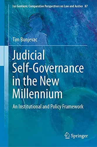 Cover of Judicial Self-Governance in the New Millennium