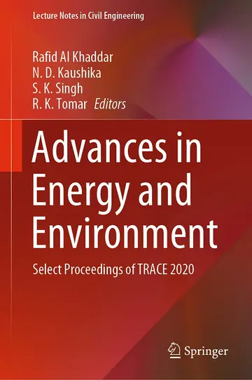 Cover of Advances in Energy and Environment