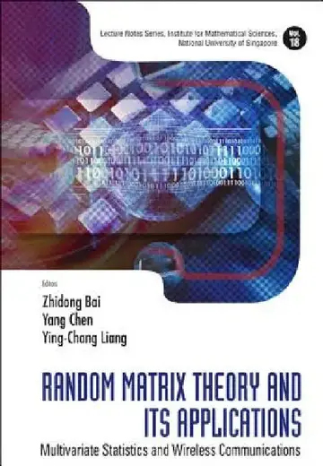 Cover of Random Matrix Theory & Its Applic..(V18)