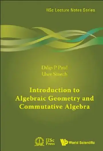 Cover of Introduction to Algebraic Geometry and Commutative Algebra