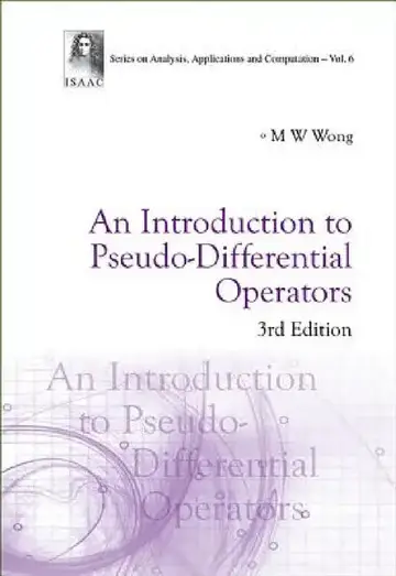 Cover of Introduction to Pseudo-Differential Operators, an (3rd Edition)