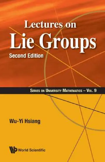 Cover of Lectures on Lie Groups (Second Edition)