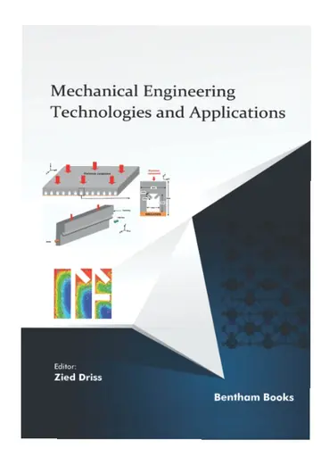 Cover of Mechanical Engineering Technologies and Applications