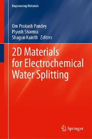 Cover of 2D Materials for Electrochemical Water Splitting