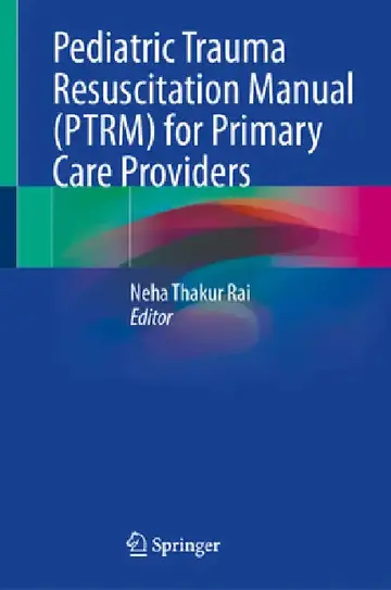 Cover of Pediatric Trauma Resuscitation Manual (Ptrm) for Primary Care Providers