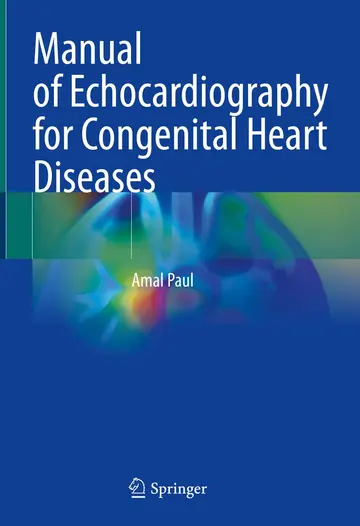 Cover of Manual of Echocardiography for Congenital Heart Diseases