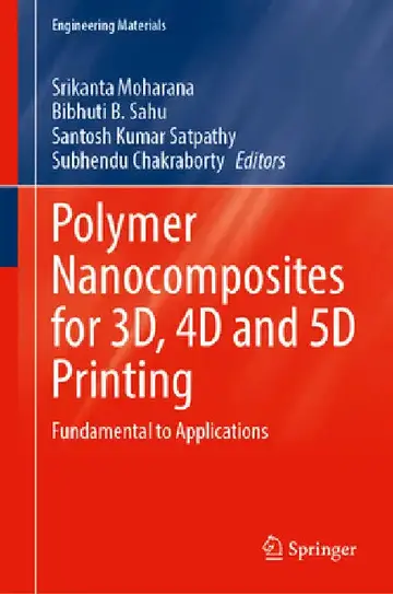 Cover of Polymer Nanocomposites for 3d, 4D and 5d Printing