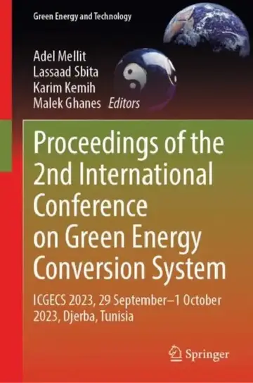 Cover of Proceedings of the 2nd International Conference on Green Energy Conversion System
