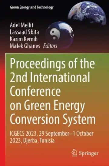 Cover of Proceedings of the 2nd International Conference on Green Energy Conversion System