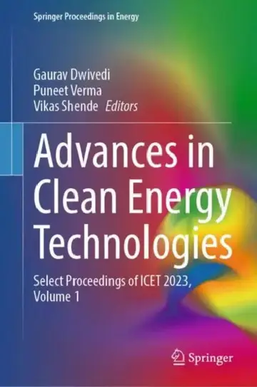 Cover of Advances in Clean Energy Technologies