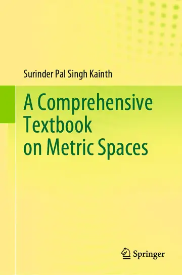 Cover of Comprehensive Textbook on Metric Spaces