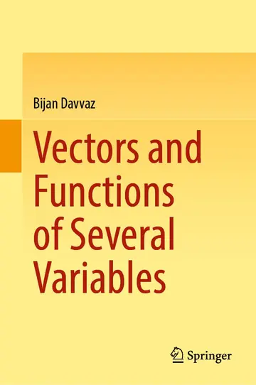 Cover of Vectors and Functions of Several Variables